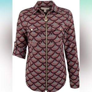 Michael Kors Multi Chandelier Lock Top Cordovan